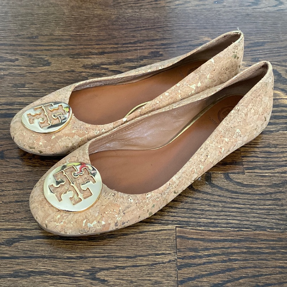 Tory Burch Cork Ballet Flats